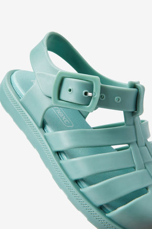 Next - Girls and Boys Jelly Jelly Mint Green Sandals - 20.5