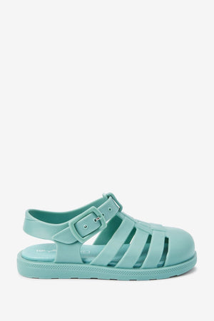 Next - Girls and Boys Jelly Jelly Mint Green Sandals - 20.5