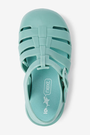 Next - Girls and Boys Jelly Jelly Mint Green Sandals - 28