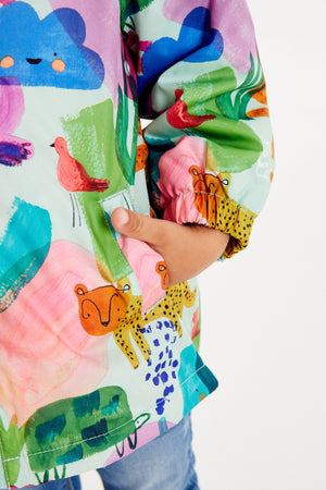 Next - Joyful Sustainable Girl Winter Jacket and Raincoat - 3-6 Months 