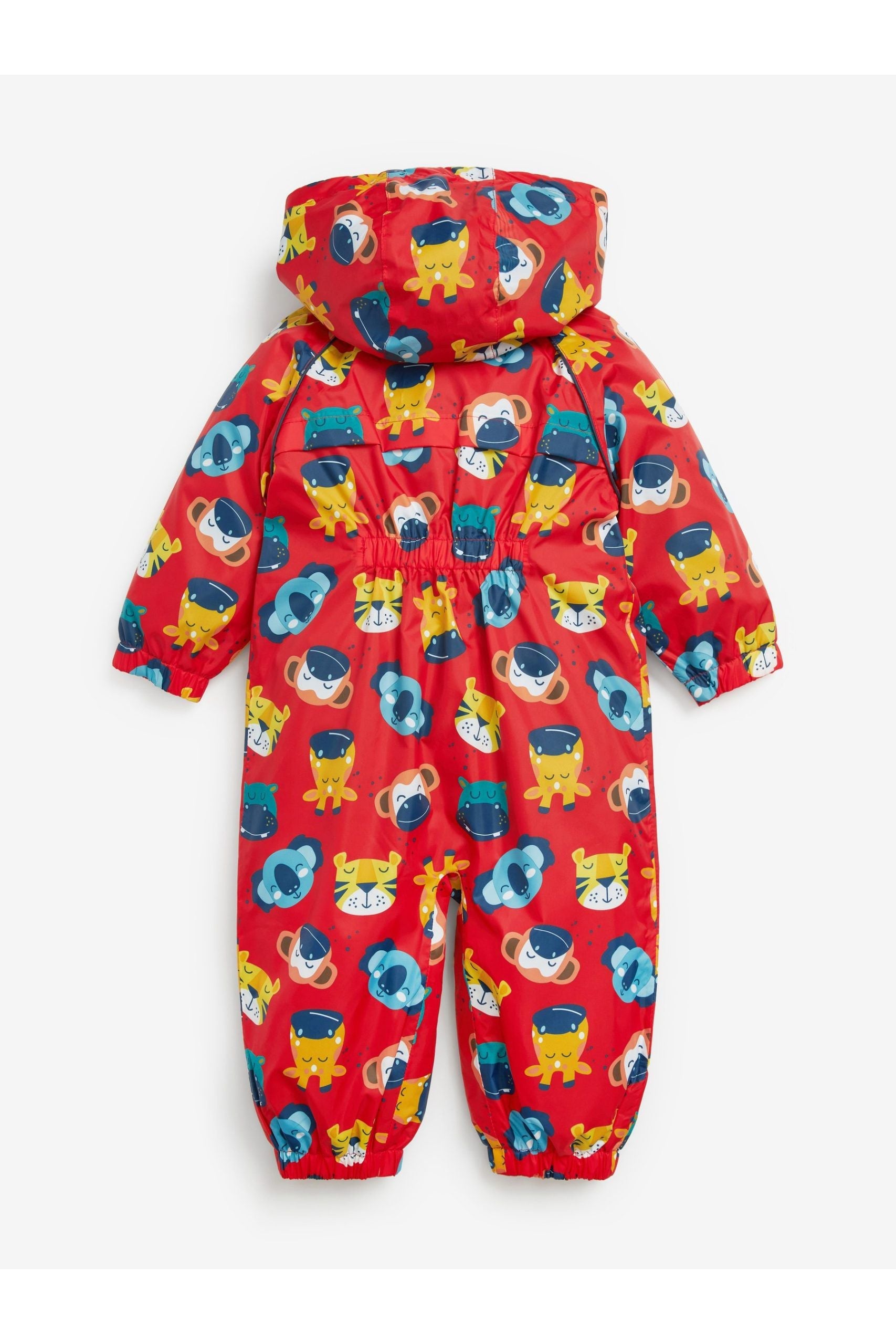Next - Polar Lined Animal Patterned Children's Raincoat - 4-5 Years 
