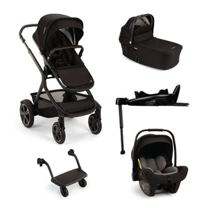 Nuna DEMI Next + PIPA Next Travel System - Caviar-Travel Systems-Caviar- | Natural Baby Shower
