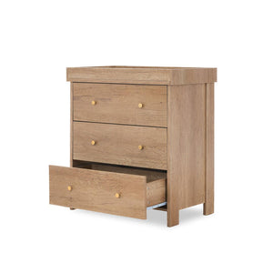 Obaby Nika 2 Piece Room Set & Under Drawer - Oak-Nursery Sets-Oak-One Size | Natural Baby Shower
