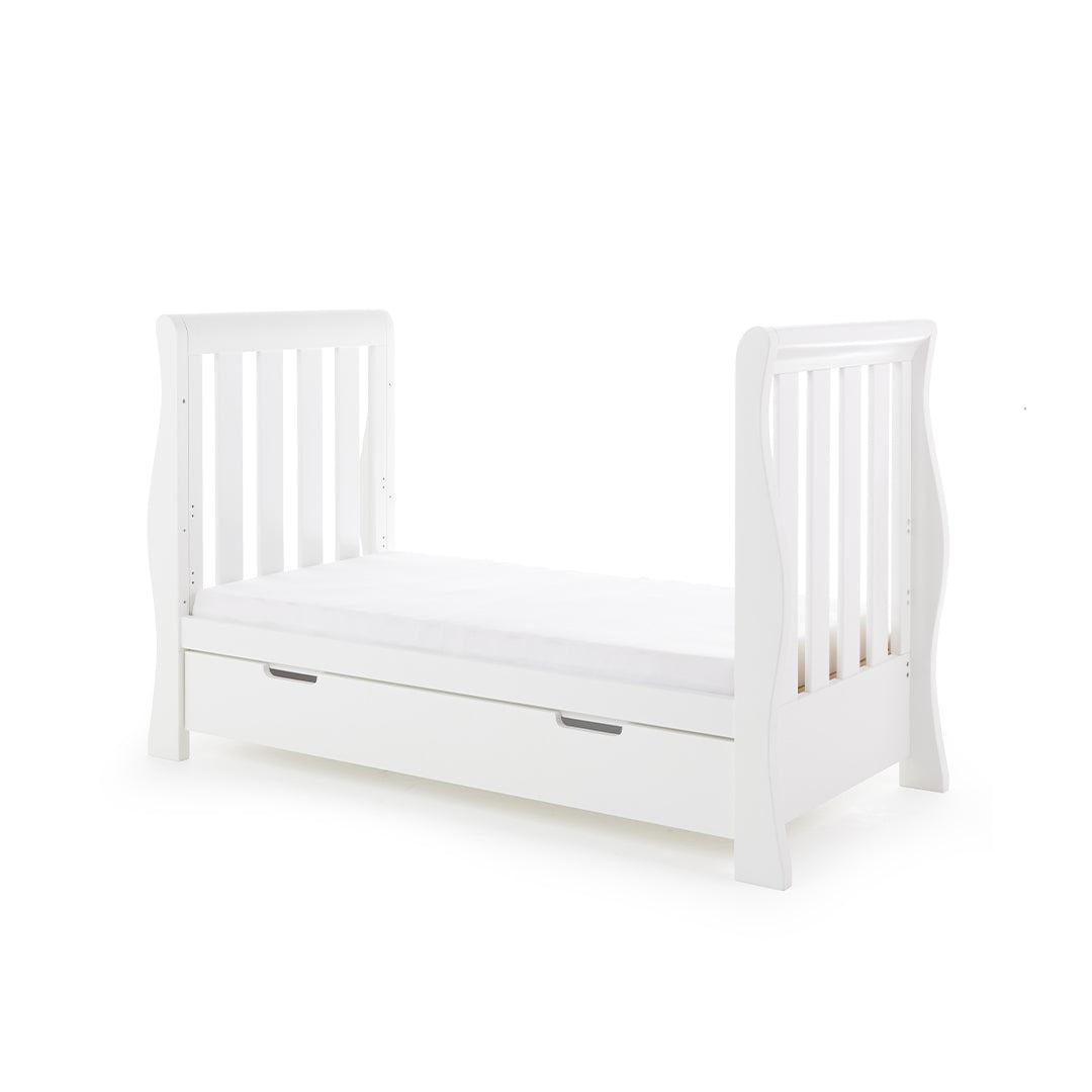 Obaby Stamford Luxe 3 Piece Room Set - White-Nursery Sets- | Natural Baby Shower