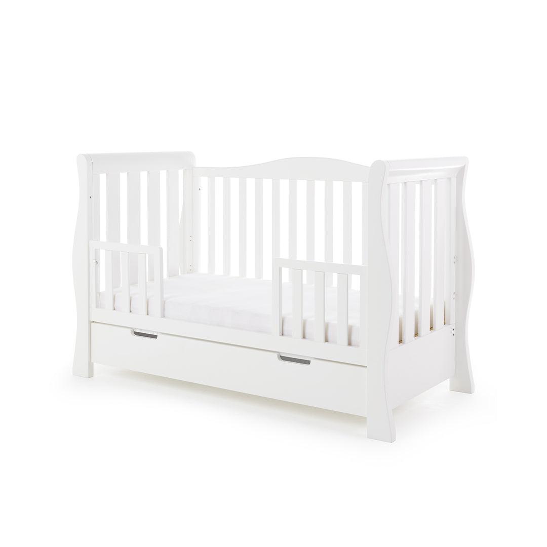 Obaby Stamford Luxe 4 Piece Room Set - White-Nursery Sets- | Natural Baby Shower
