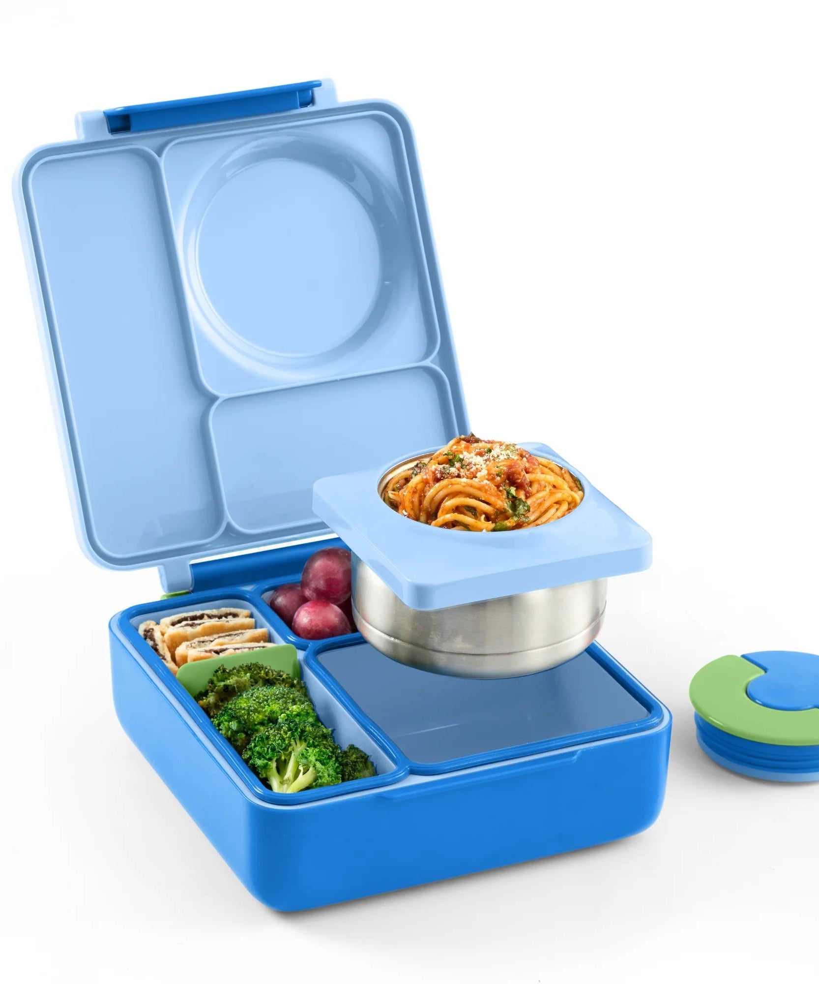Omiebox - Thermal Insulated Sea Blue Bento Lunch Box