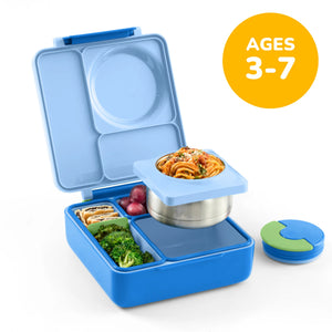 Omiebox - Insulated Ocean Blue Bento Lunch Box