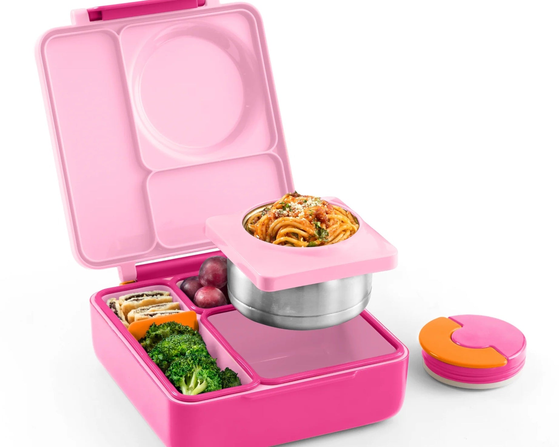 Omiebox - Heat Insulated Fairy Pink Bento Lunch Box
