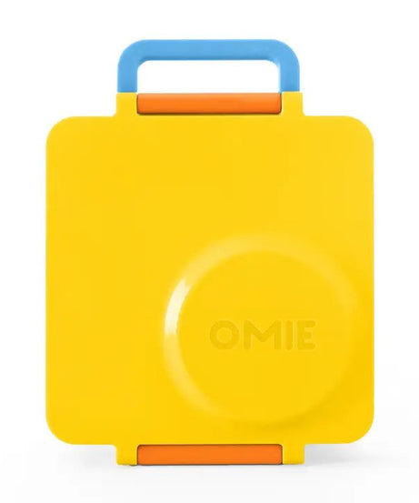 OmieBox Heat Insulated Yellow Bento Lunch Box