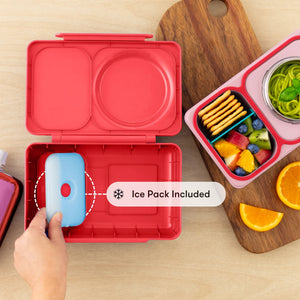 Omiebox - UP Insulated 2nd Generation Cherry Pink Bento Lunch Box