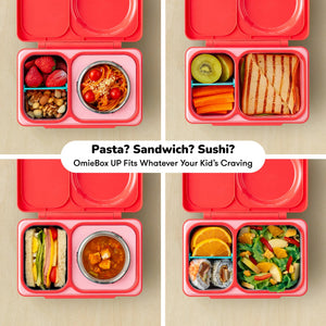 Omiebox - UP Insulated 2nd Generation Cherry Pink Bento Lunch Box
