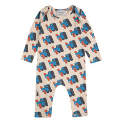 Bobo Choses - Organic Cotton Dog Jumpsuit | Beige