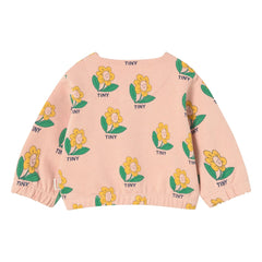 Tinycottons - Organic Cotton Floral Patterned Jacket | Pink