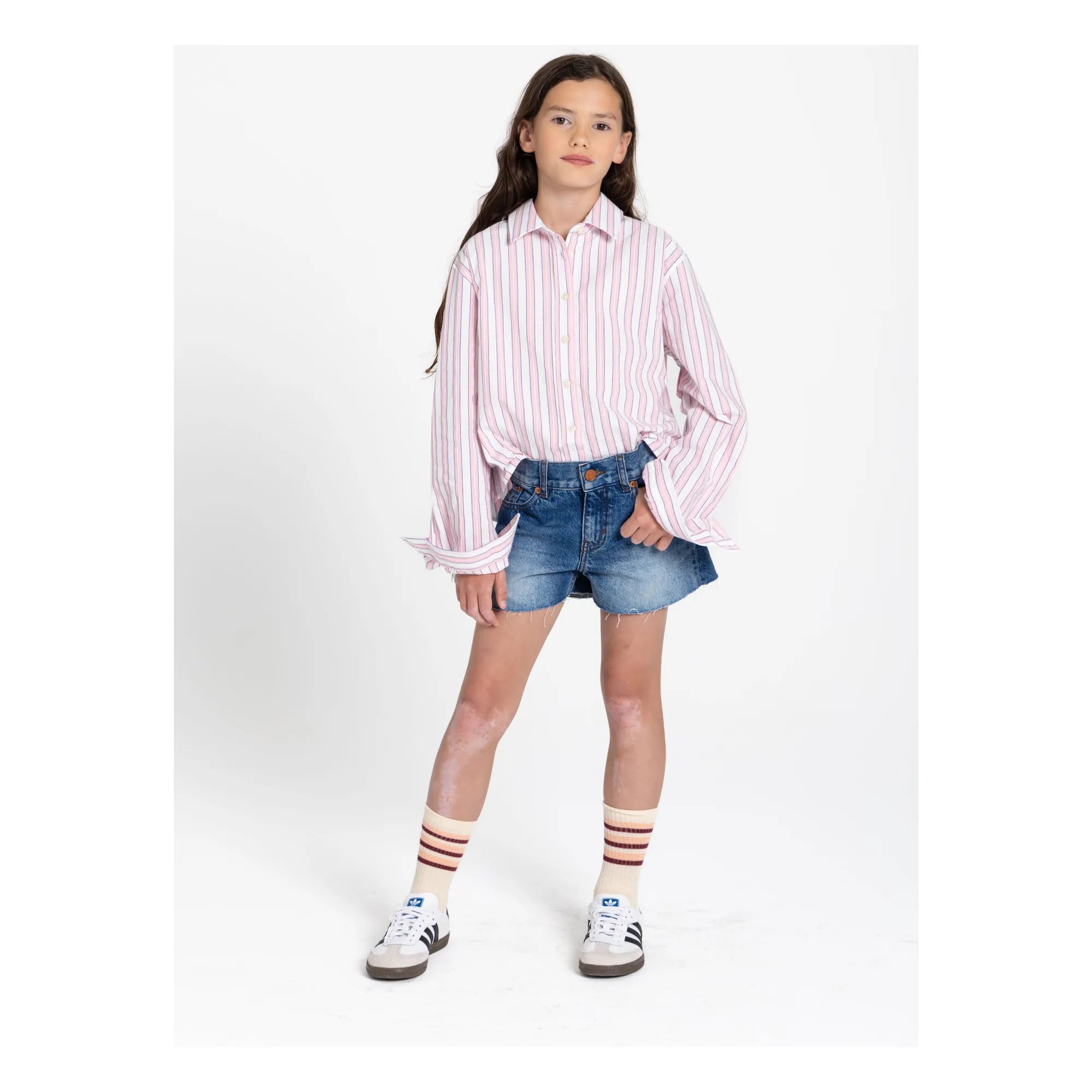 Finger in the Nose - Owen Striped Socks | Beige