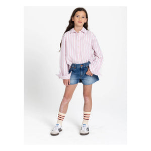 Finger in the Nose - Owen Striped Socks | Beige