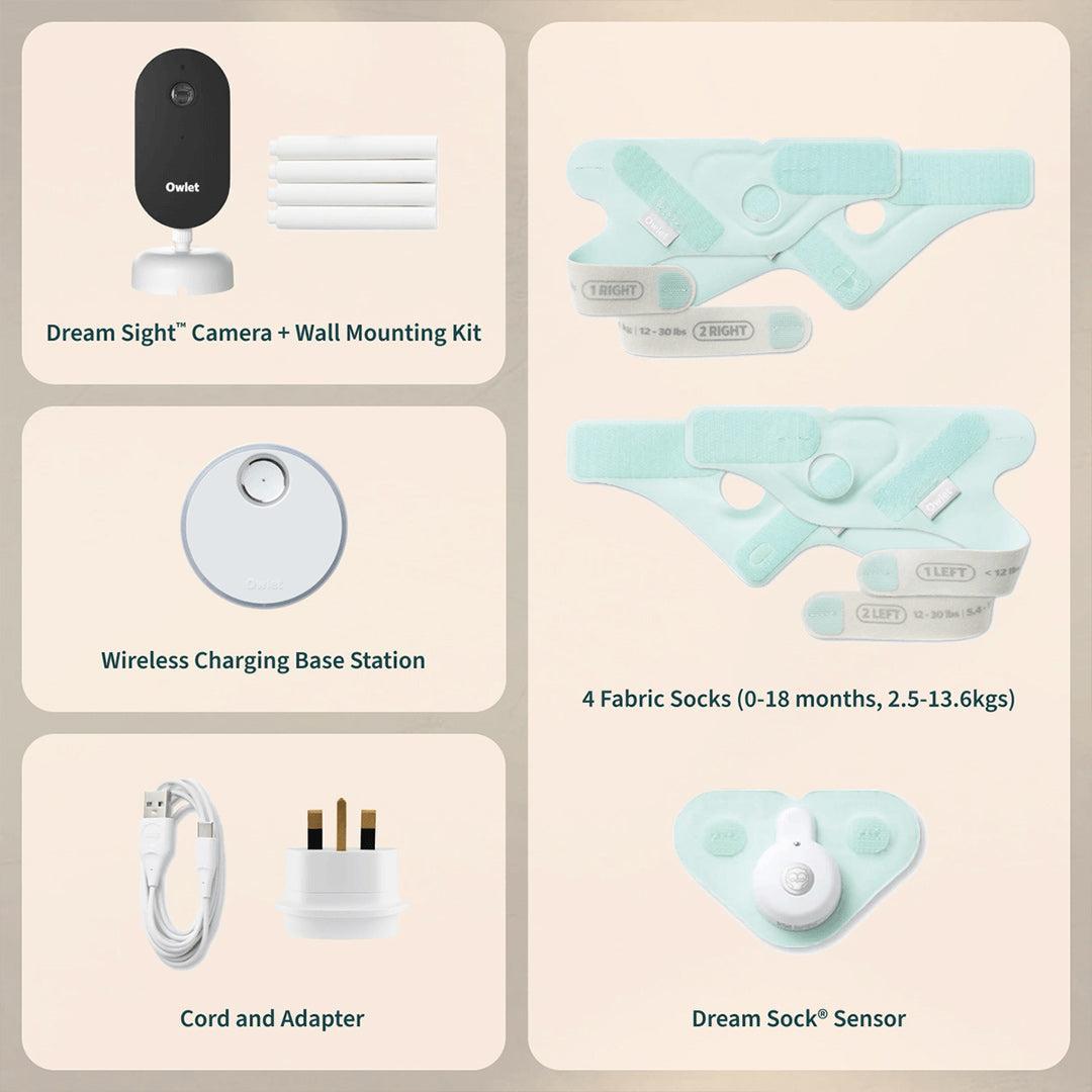 Owlet Dream Duo - Bedtime Blue-Baby Monitors-Bedtime Blue- | Natural Baby Shower