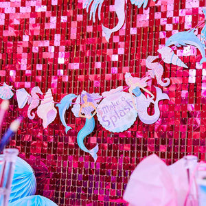 Party Pieces - Mermaid Party Hanging Decorations 