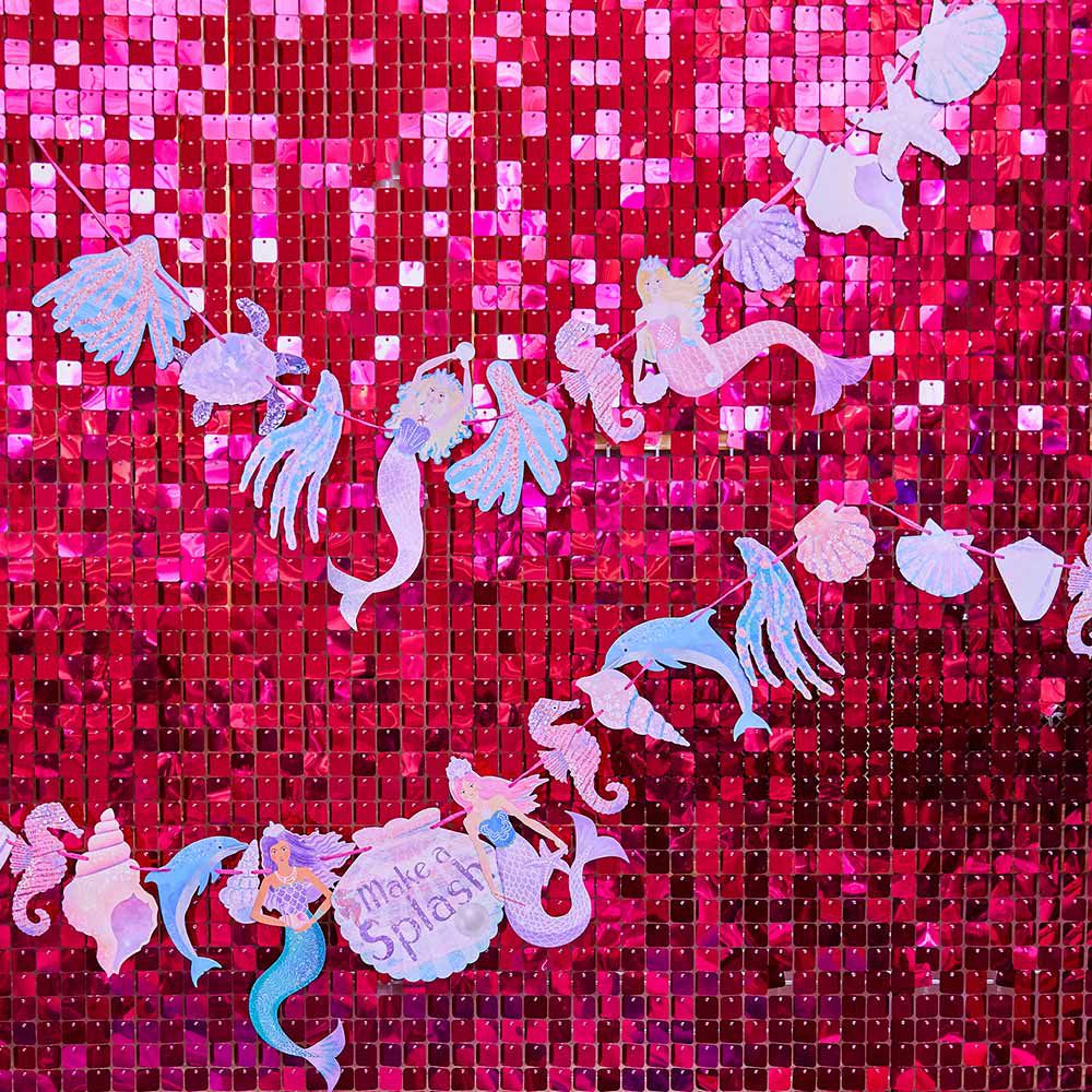 Party Pieces - Mermaid Party Hanging Decorations 