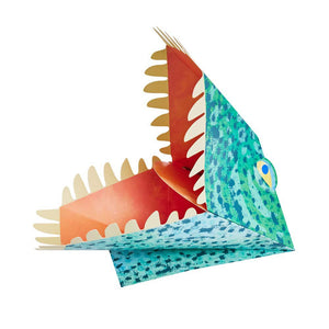 Party Pieces - Explorer Dino Paper Party Treat Tray 