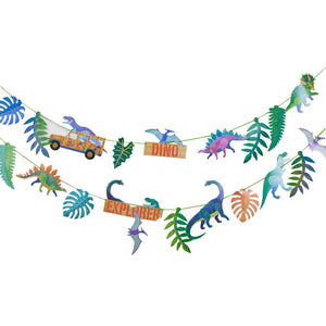 Party Pieces - Explorer Dino Party Hanging Decorations 