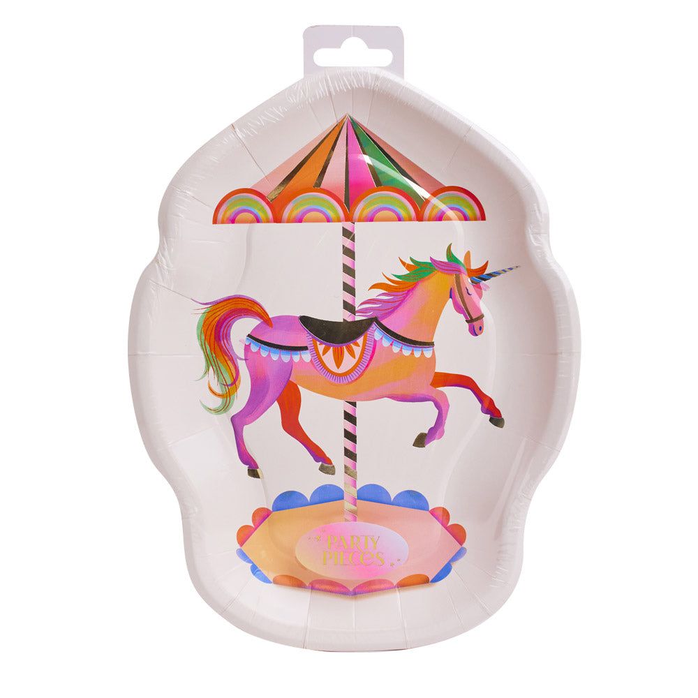 Party Pieces - Unicorn 8-Pack Paper Plates