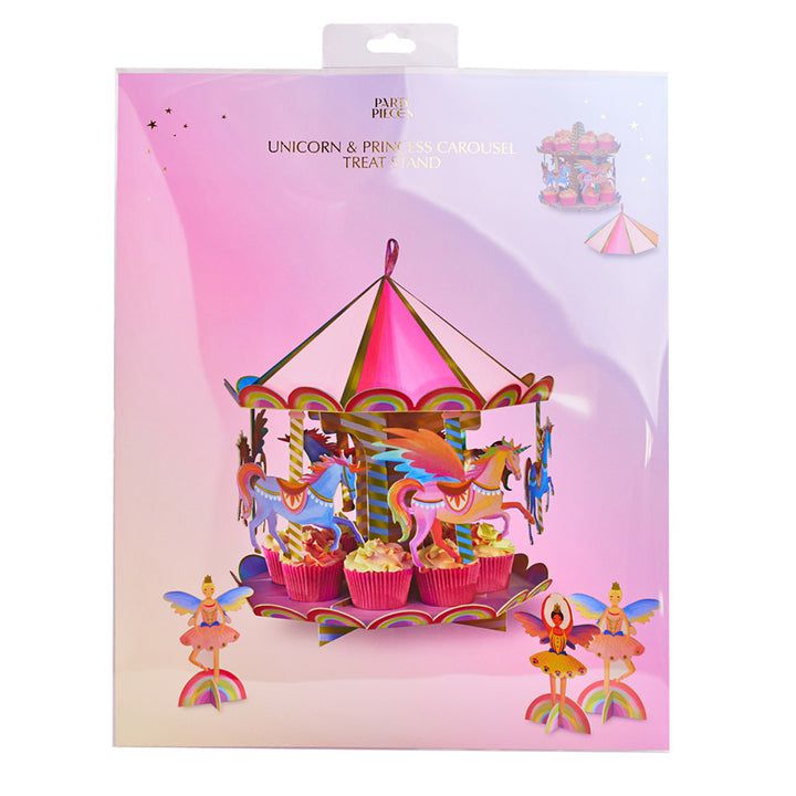 Party Pieces - Unicorn Carousel Treat Stand 