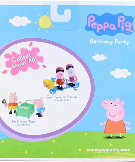 Peppa Pig - Peppa & Candy Cat Birthday Party Figure Toy Set