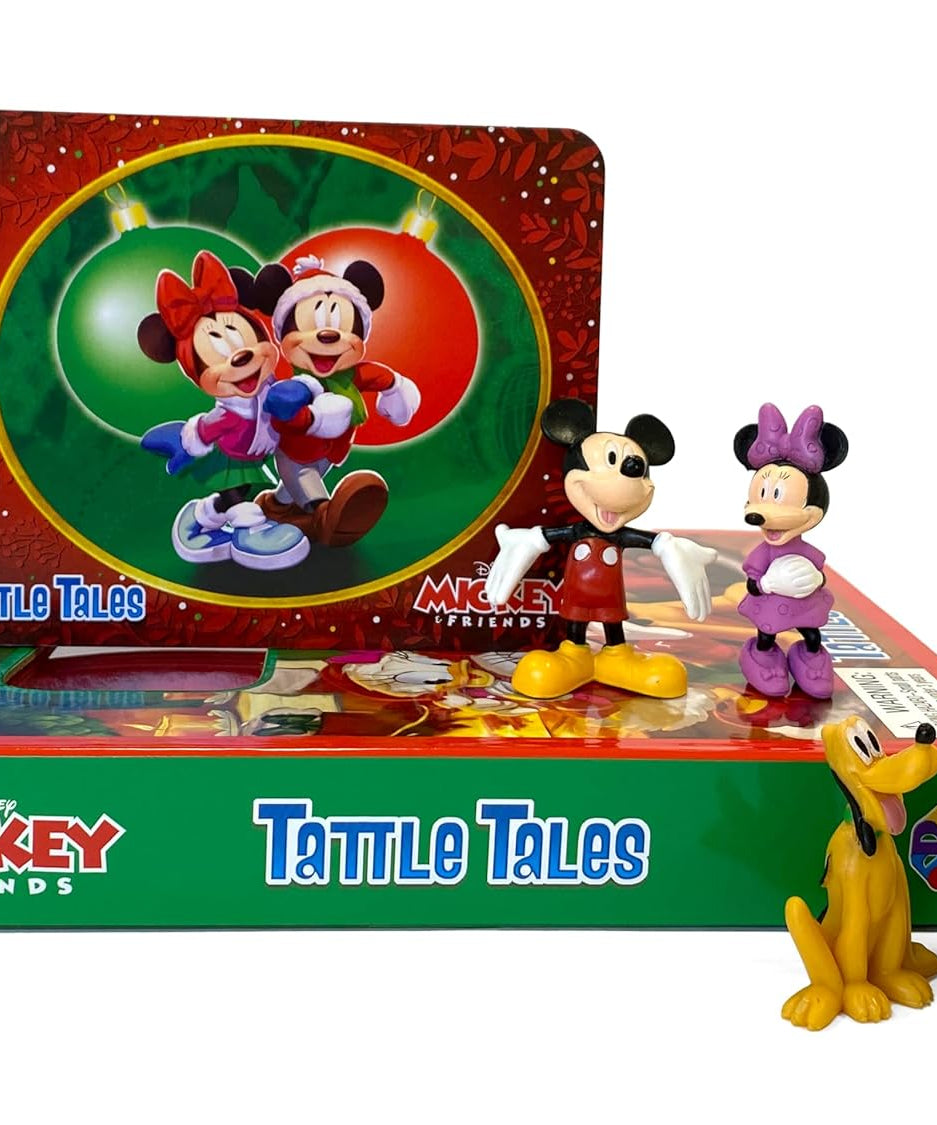 Phidal - Mickey and Friends Christmas Fun Figure Toy English Activity and Story Book