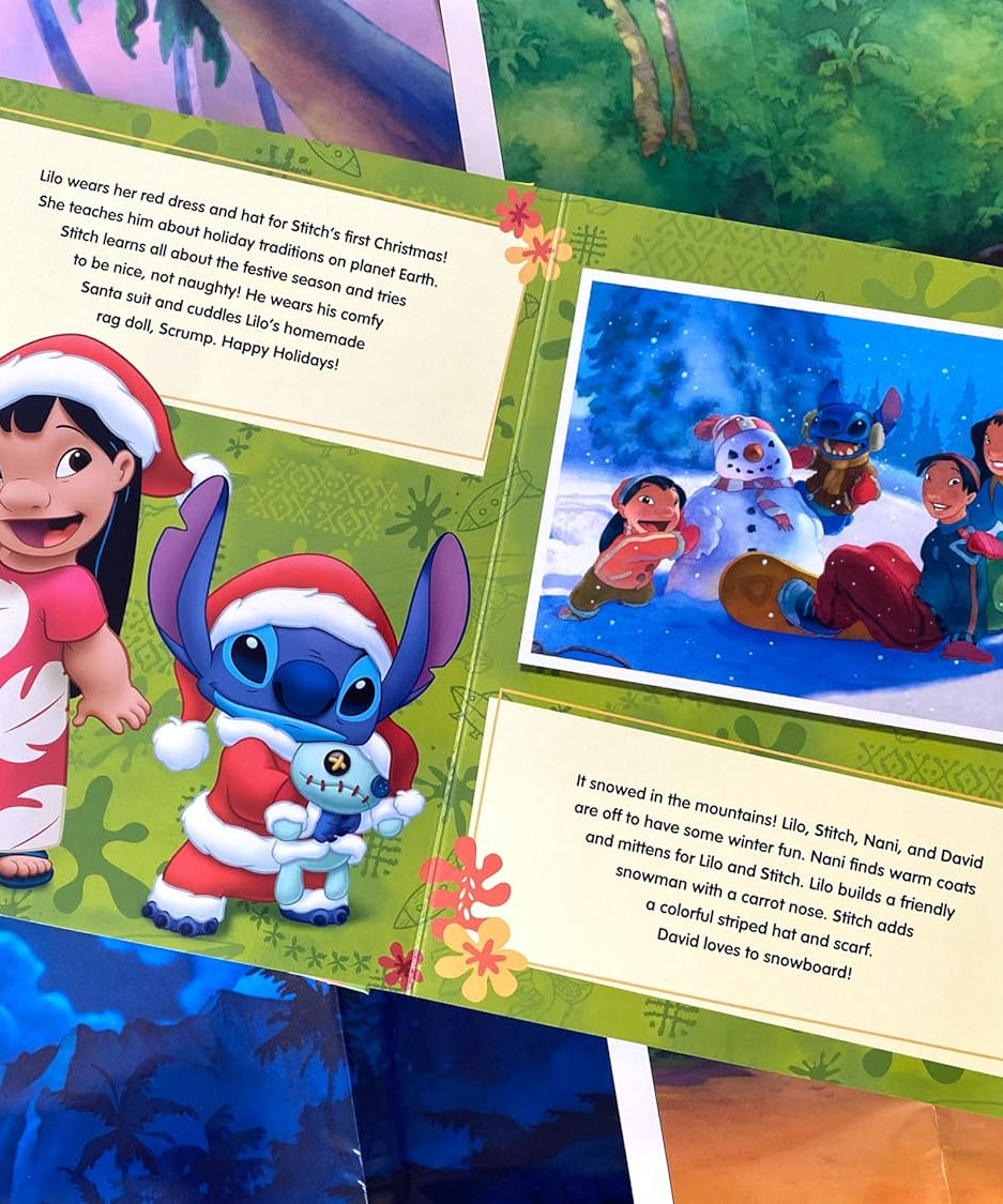 Phidal - Stitch Figurine Toy English Activity and Story Book