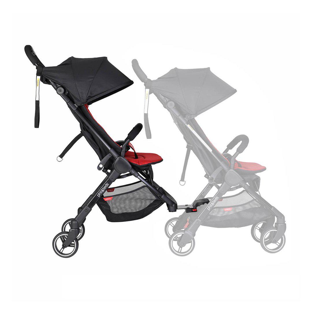[Bundled] Phil & Teds Go Double Kit-Strollers- | Natural Baby Shower