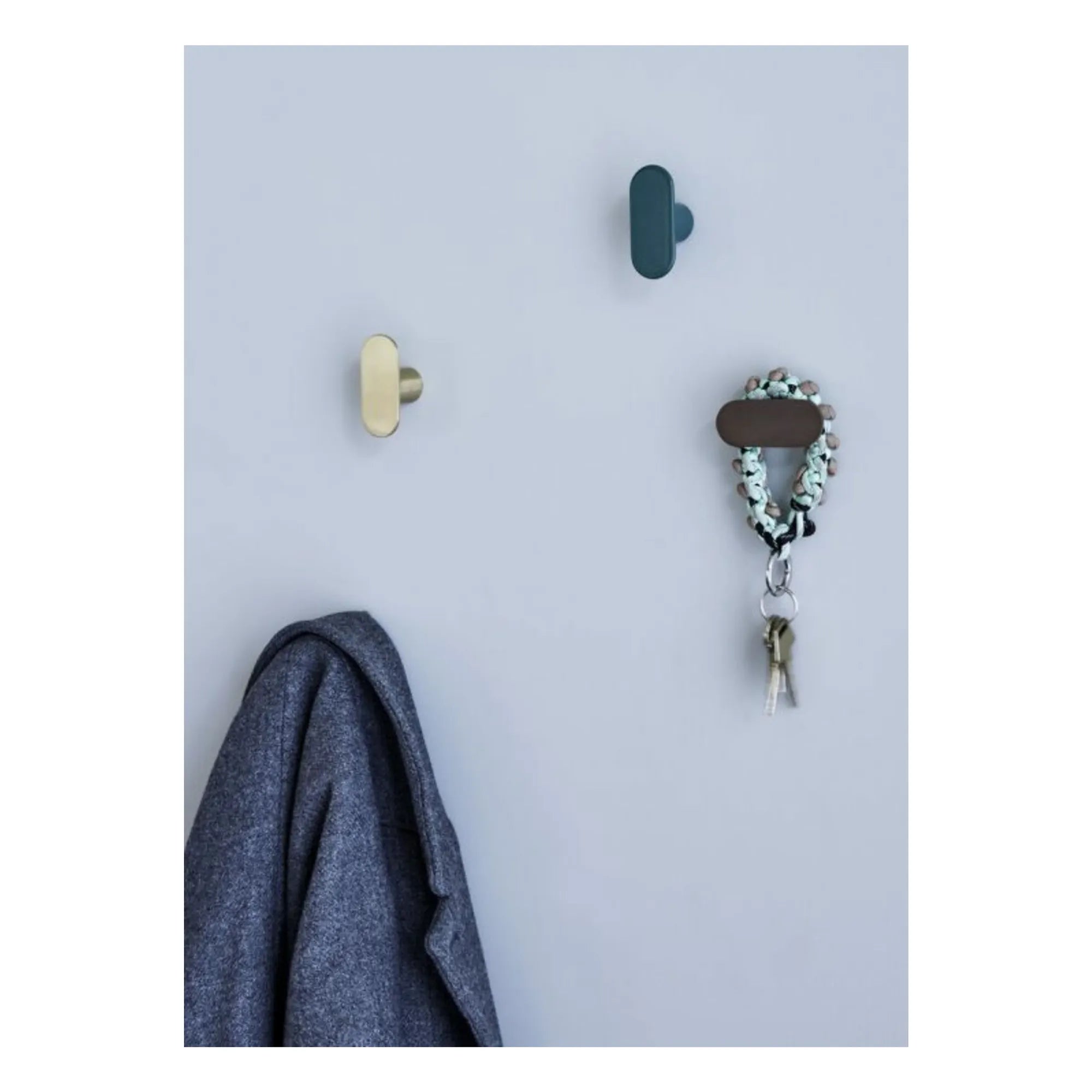 Hübsch - Piccolo Brass Hook | Black