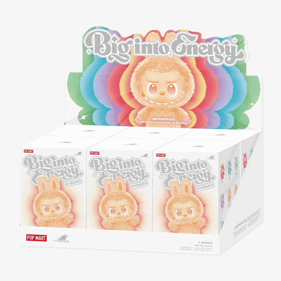 Pop Mart - Original Big Into Energy Series Vinyl Plush Doll Surprise Blind Pack