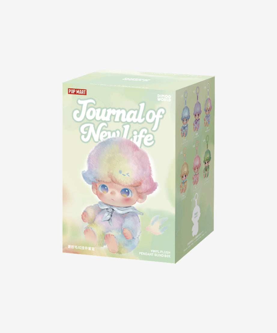 Pop Mart - Original DIMOO Journal of New Life Series Vinyl Plush Doll Surprise Blind Box