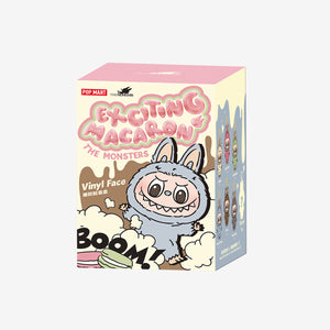 Pop Mart - Original Labubu THE MONSTERS: Exciting Macaron Vinyl Plush Doll Surprise Blind Box
