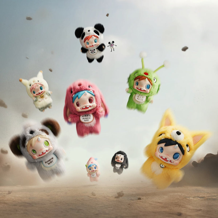 Pop Mart - Original Monster Baby Soft Toy Pendant Surprise Blind Package