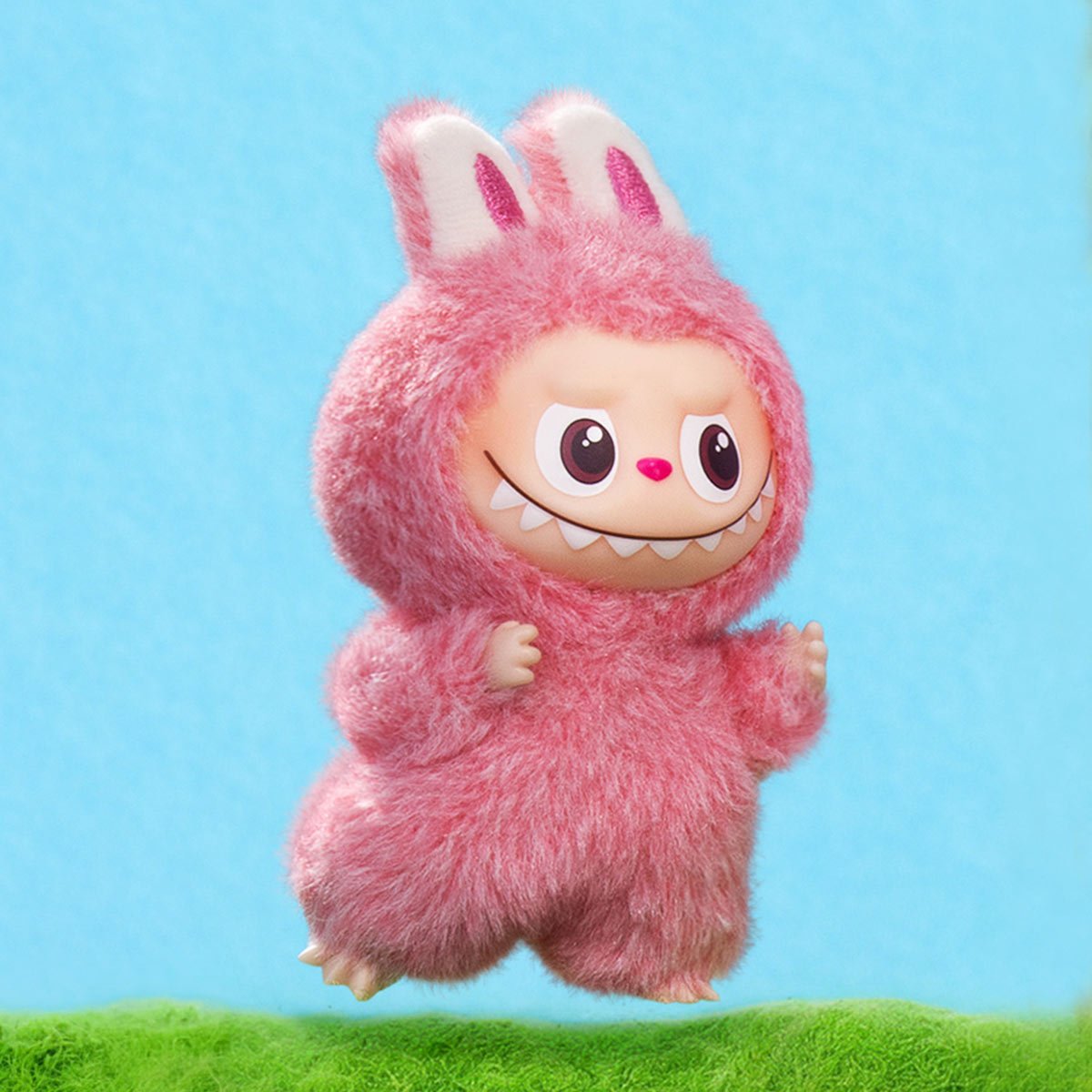 Pop Mart - Original The Monsters Pin For Love Plush Keychain A-M