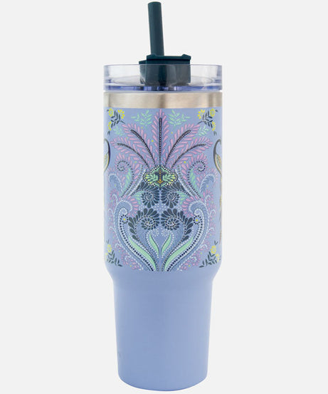 Portico Designs - Sara Miller: Savannah 115ML Flask with Straw