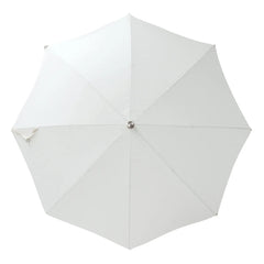 Business & Pleasure Co. - Premium Fringed Beach Umbrella | White