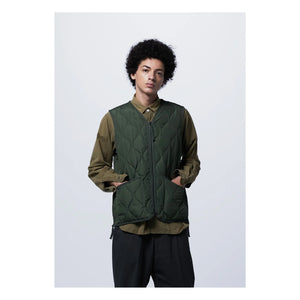 Taion - Quilted Military Jacket | Olive Green