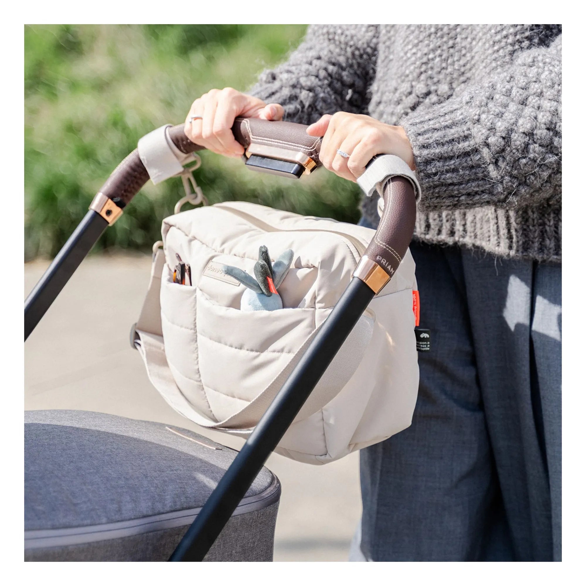 Done by deer - Hooded Baby Stroller Bag | Kum