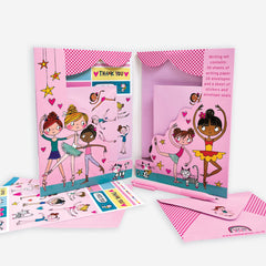 Rachel Ellen - Ballerina Letter Writing Set