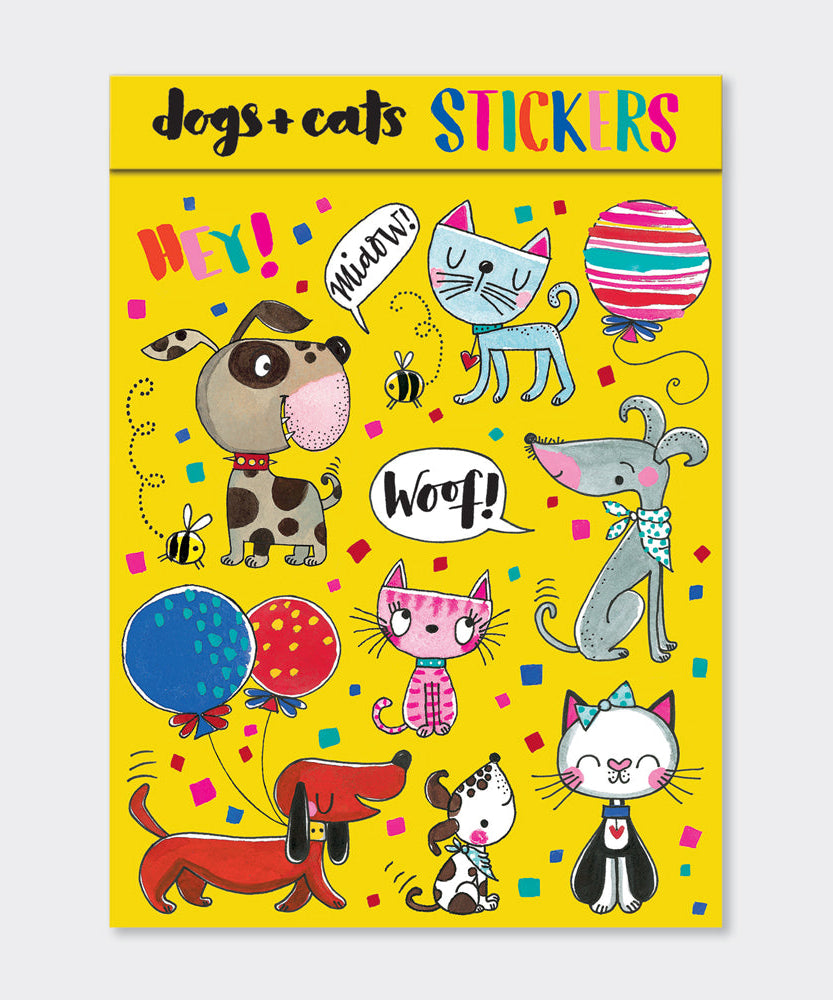 Rachel Ellen - Cats & Dogs Sticker Sticker Books