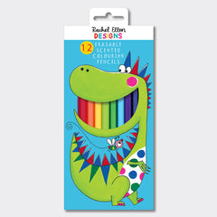 Rachel Ellen - Dinosaur Scented Pencil and Eraser Set