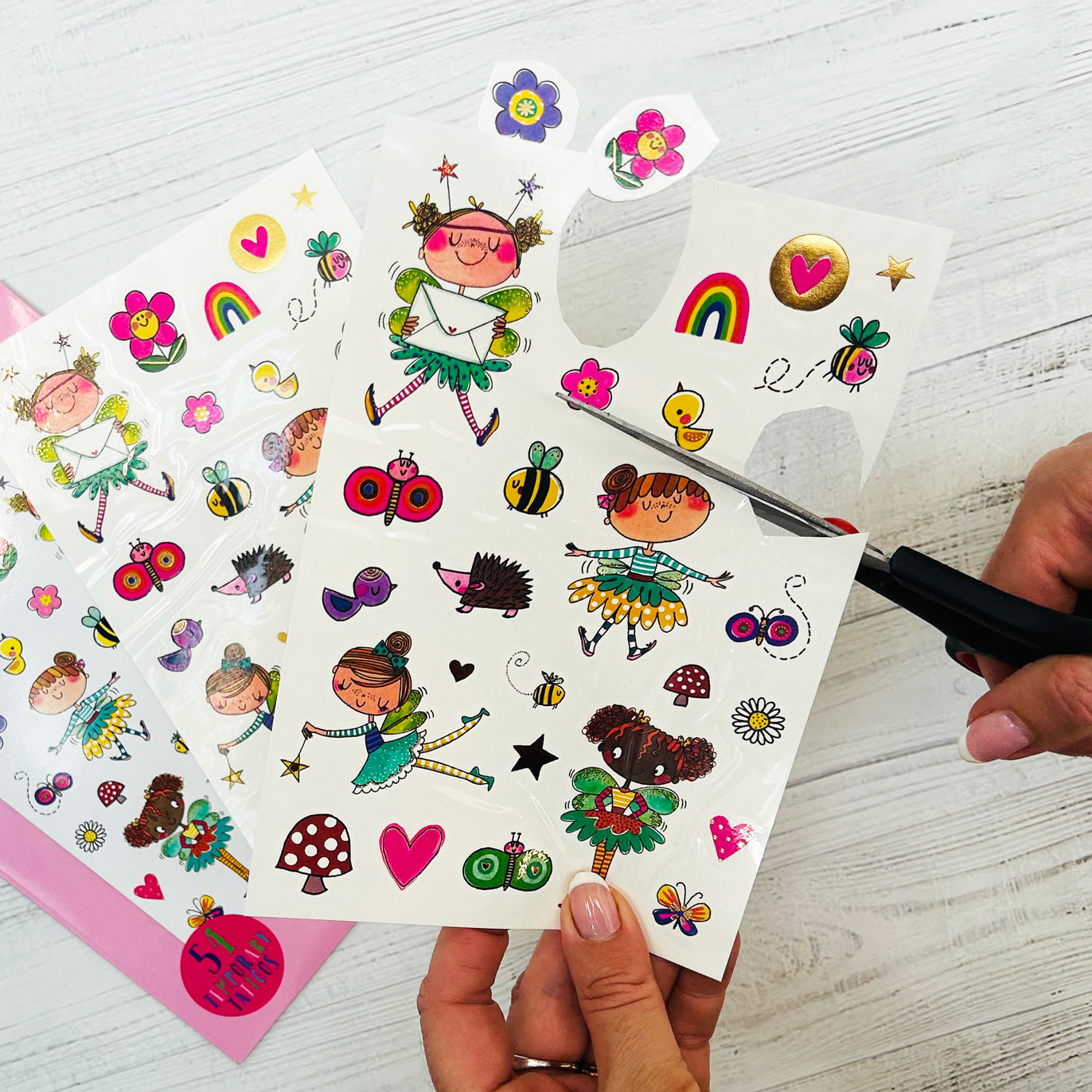 Rachel Ellen - Fairy Friends Children's Temporary Tattoos