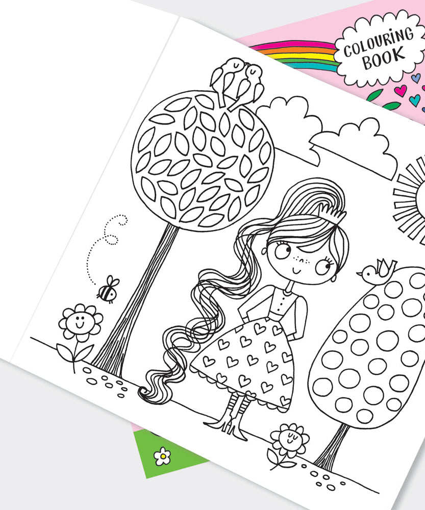 Rachel Ellen - Fairytale Princess Coloring Book