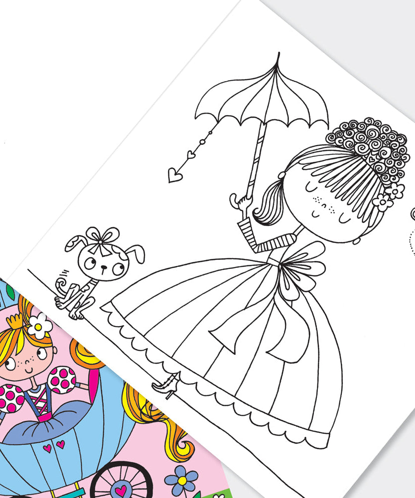 Rachel Ellen - Fairytale Princess Coloring Book