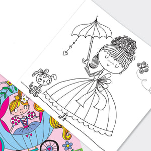 Rachel Ellen - Fairytale Princess Colouring Book