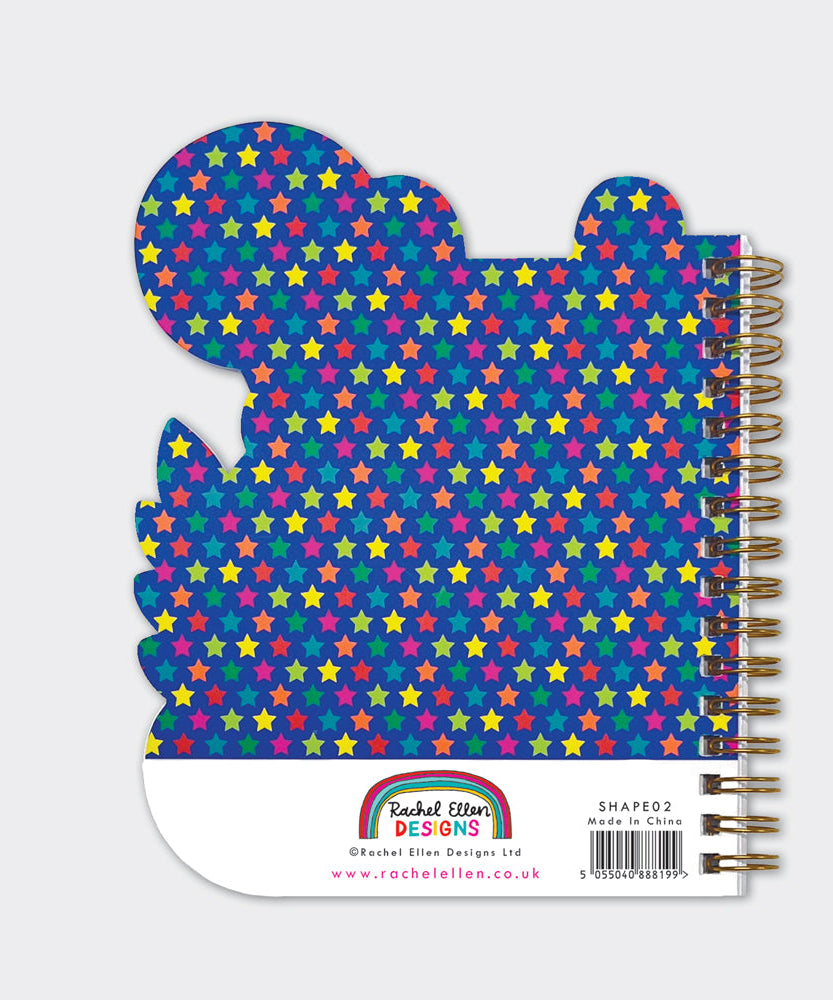 Rachel Ellen - Leopard Shaped Wire Bound Notebook