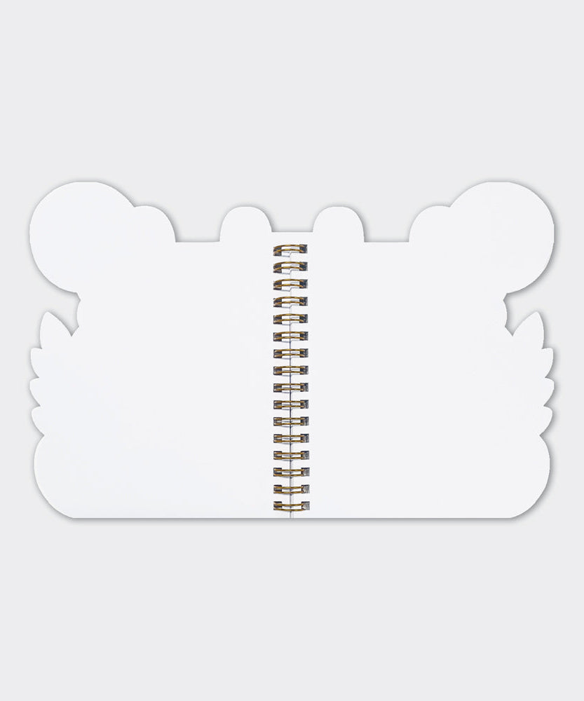 Rachel Ellen - Leopard Shaped Wire Bound Notebook