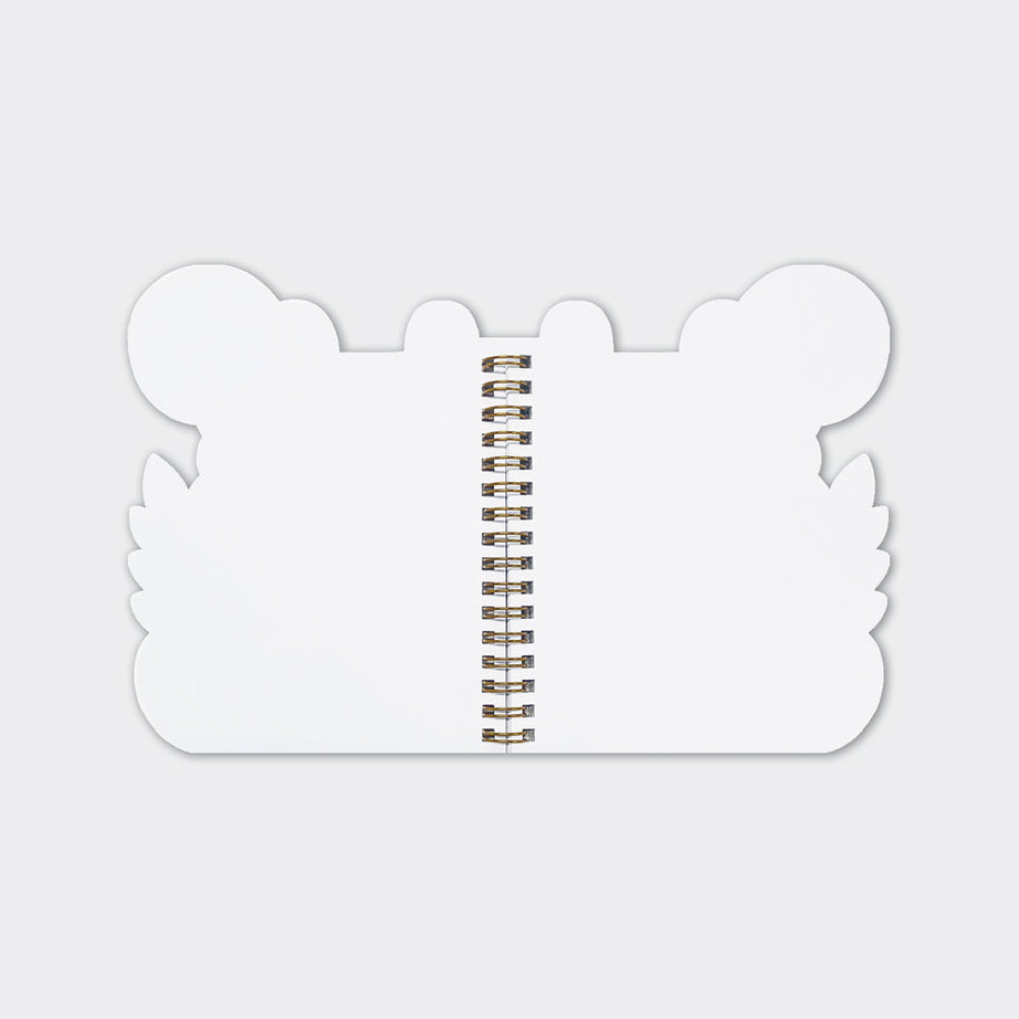 Rachel Ellen - Leopard Shaped Wire Bound Notebook